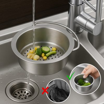 Shportë kullimi që filtrohet dhe ruhet lehtësisht | EVOSINK